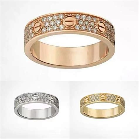 dhgate cartier ring|cartier dupe silver ring.